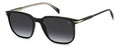 David Beckham DB 1141/S Classic Square Men's Sunglasses 55mm