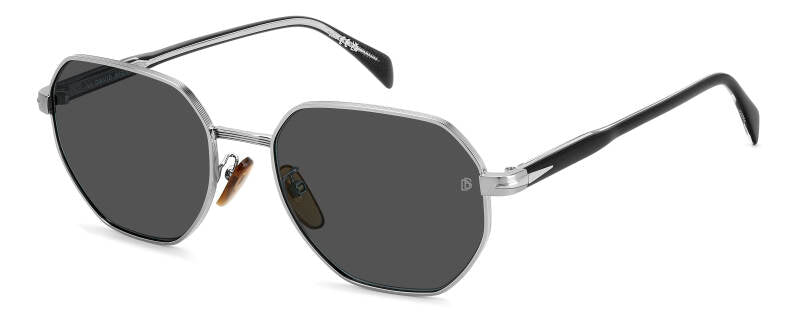 David Beckham DB 1162/F/S Grey Square Men's Sunglasses