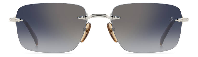David Beckham DB 1195/S Blue Square Men's Sunglasses 57mm