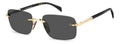 David Beckham DB 1195/S Grey Men's Sunglasses 57mm