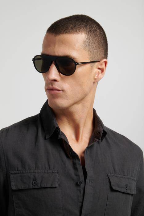 David Beckham DB 1200/S Classic Square Men's Sunglasses 55mm