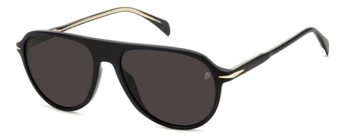 David Beckham DB 1200/S Classic Square Men's Sunglasses 55mm