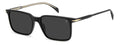 David Beckham DB 1220/S Classic Square Men Sunglasses 54mm