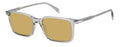 David Beckham DB 1220/S Classic Square Men's Sunglasses 54mm