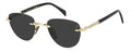 David Beckham DB 1224/S Men's Classic Square Sunglasses 51mm