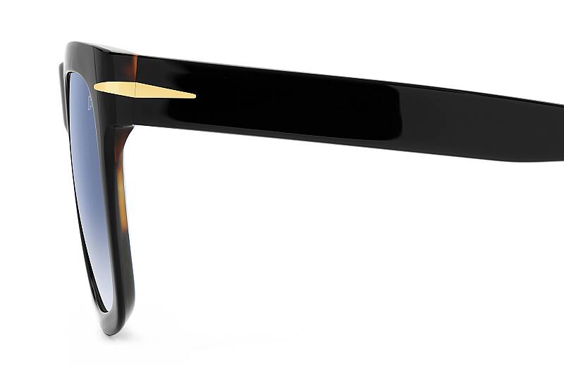 David Beckham DB 7000/S Flat Square Men's Sunglasses 54mm