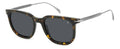 David Beckham DB 7119/S Grey Men's Square Sunglasses 51mm
