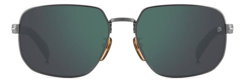 David Beckham DB 7121/G/S Green Lens Men's Sunglasses