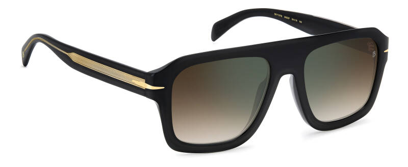 David Beckham DB 7127/S Brown Square Men's Sunglasses 54mm
