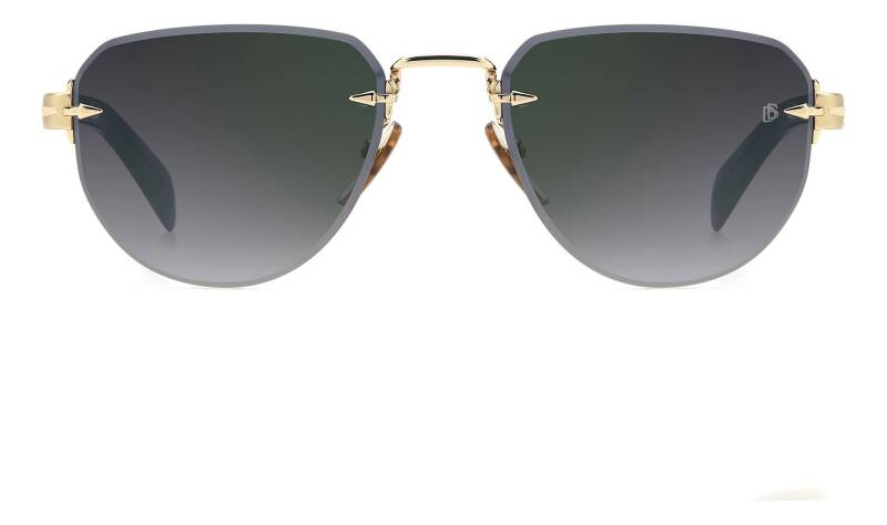 David Beckham DB 7144/S Grey Men's Square Sunglasses 55mm