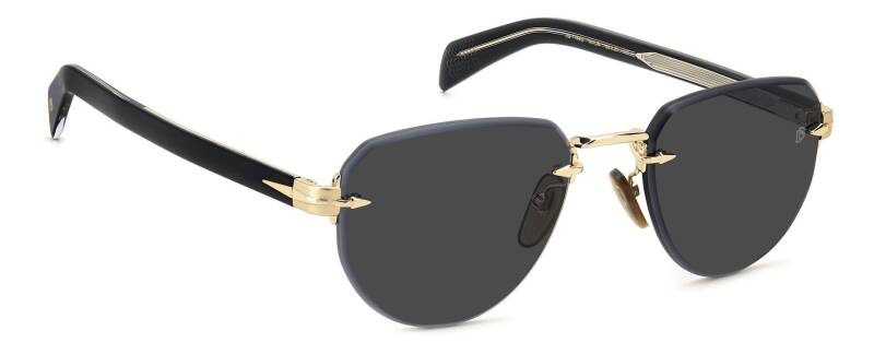 David Beckham DB 7144/S Grey Men's Sunglasses 55mm