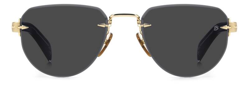 David Beckham DB 7144/S Grey Men's Sunglasses 55mm