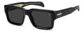 David Beckham DB 7159/S Men's Classic Square Sunglasses 53mm