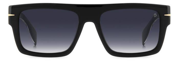 David Beckham DB 7161/S Classic Black Men's Sunglasses 54mm