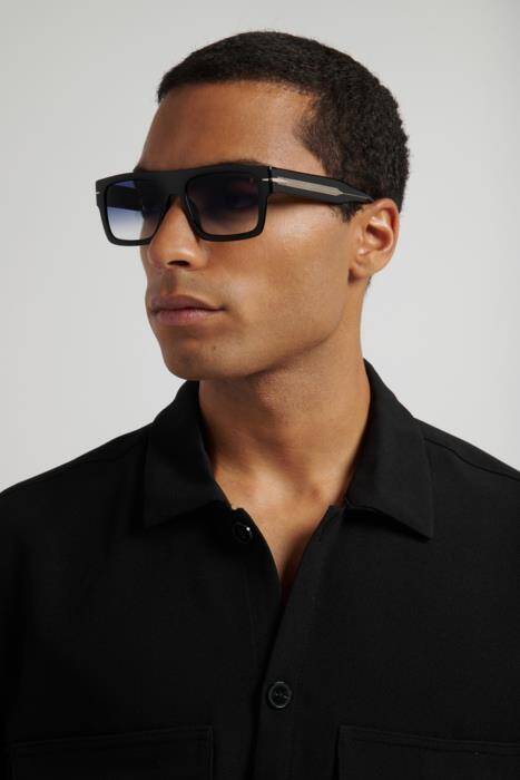 David Beckham DB 7161/S Classic Black Men's Sunglasses 54mm