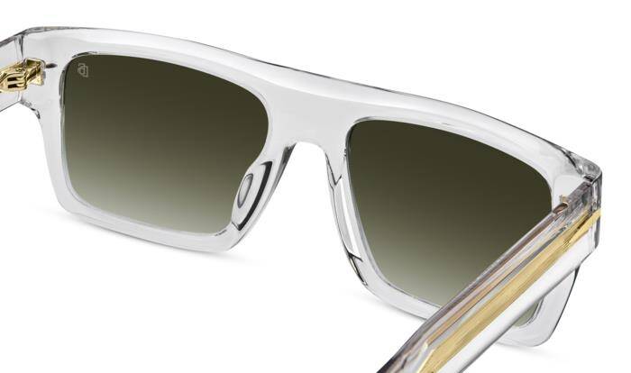 David Beckham DB 7161/S Men's Classic Square Sunglasses 54mm