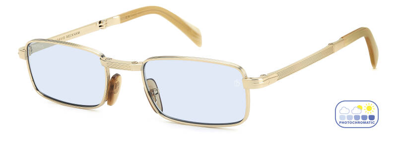 David Beckham DB 99/ORIGAMI Blue Men's Sunglasses 53mm