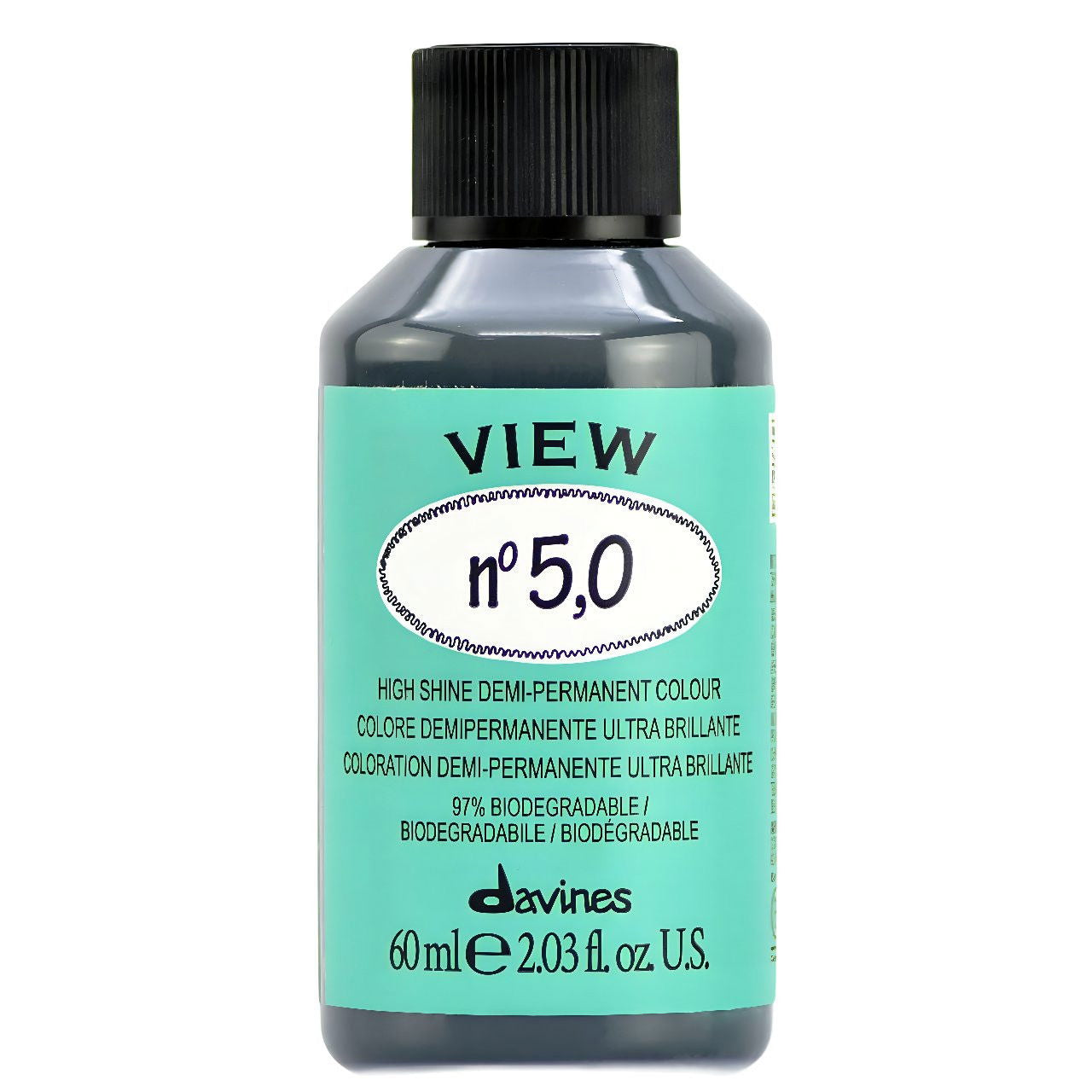 Davines View High Shine Demi-Permanent Colour 7.0, 2.03 oz