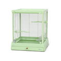 Dayang Glass Bird Cage Green Spacious Living Habitat 50x49x57 cm