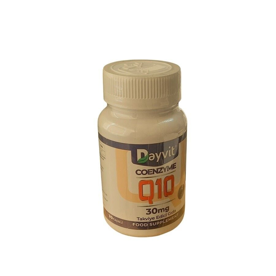 Dayvit Coenzyme Q10 30mg Dietary Supplement 30 Capsules