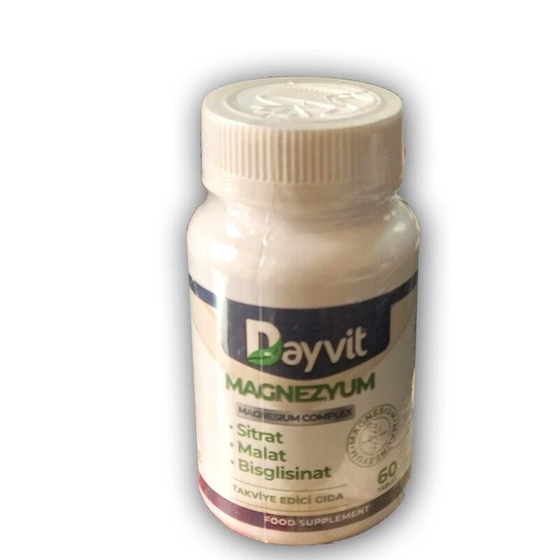 Dayvit Magnesium Complex 250 mg Triple Support 60 Tablets