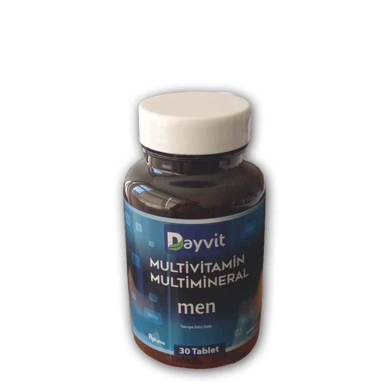 Dayvit Multivitamin Men with Korean Ginseng 30 Tablets