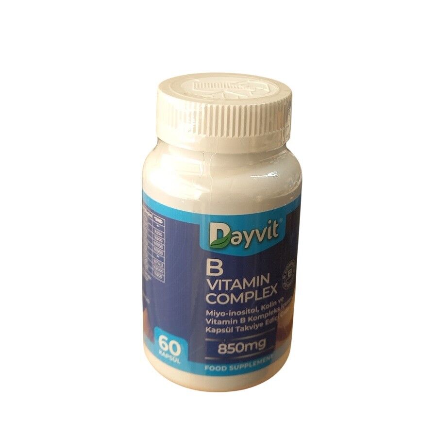 Dayvit Vitamin B Complex High Potency Formula 60 Capsules