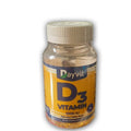 Dayvit Vitamin D3 1000IU Daily Support Supplement 100 Capsules