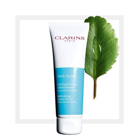 Clarins Fresh Scrub Refreshing Cream Peeling with Natural Beads 50ml