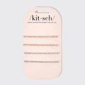 Metal Rhinestone Extra Long Bobby Pins 4pc Set