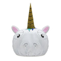 Eklips Unicorn Hair Bonnet - Waterproof Hair Protection for Curly Hair, Shower Cap with Elastic Band