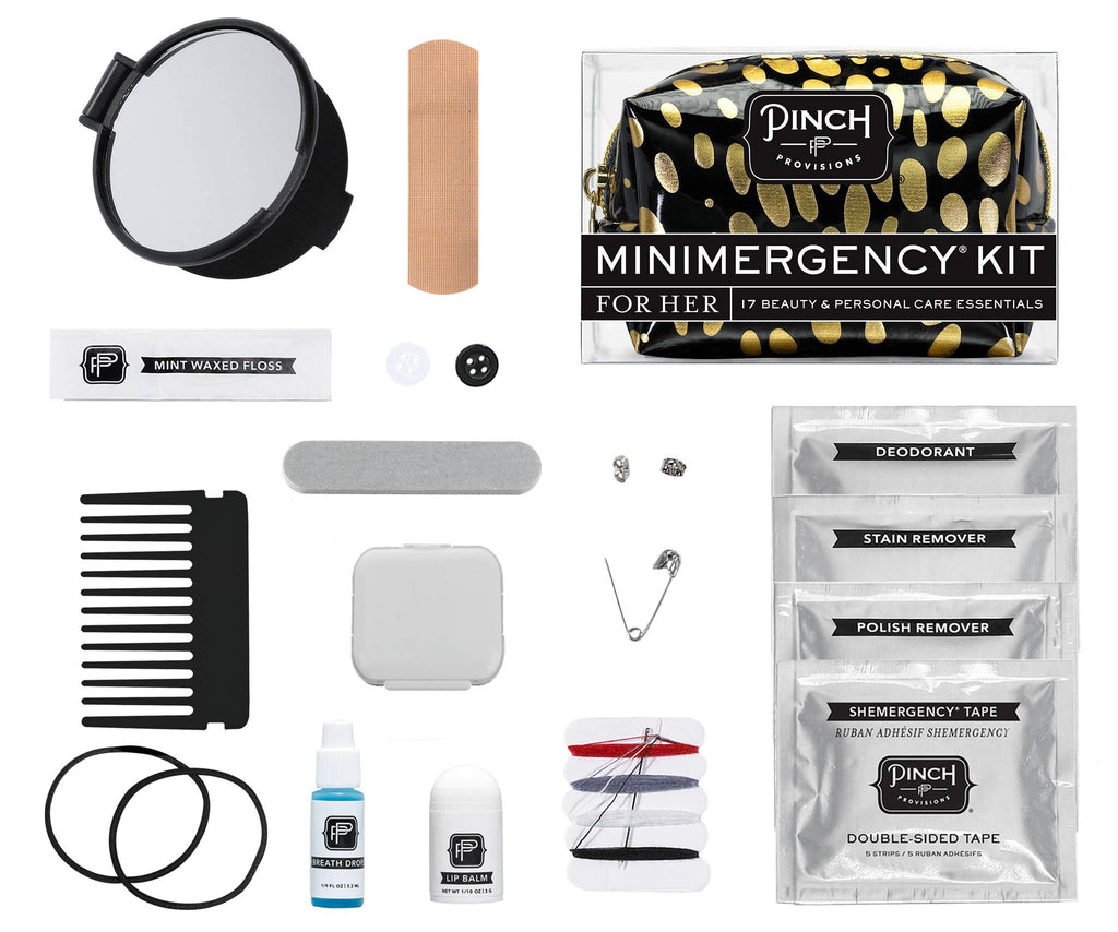 Pinch Provisions - Spotted Minimergency Kit: Pink