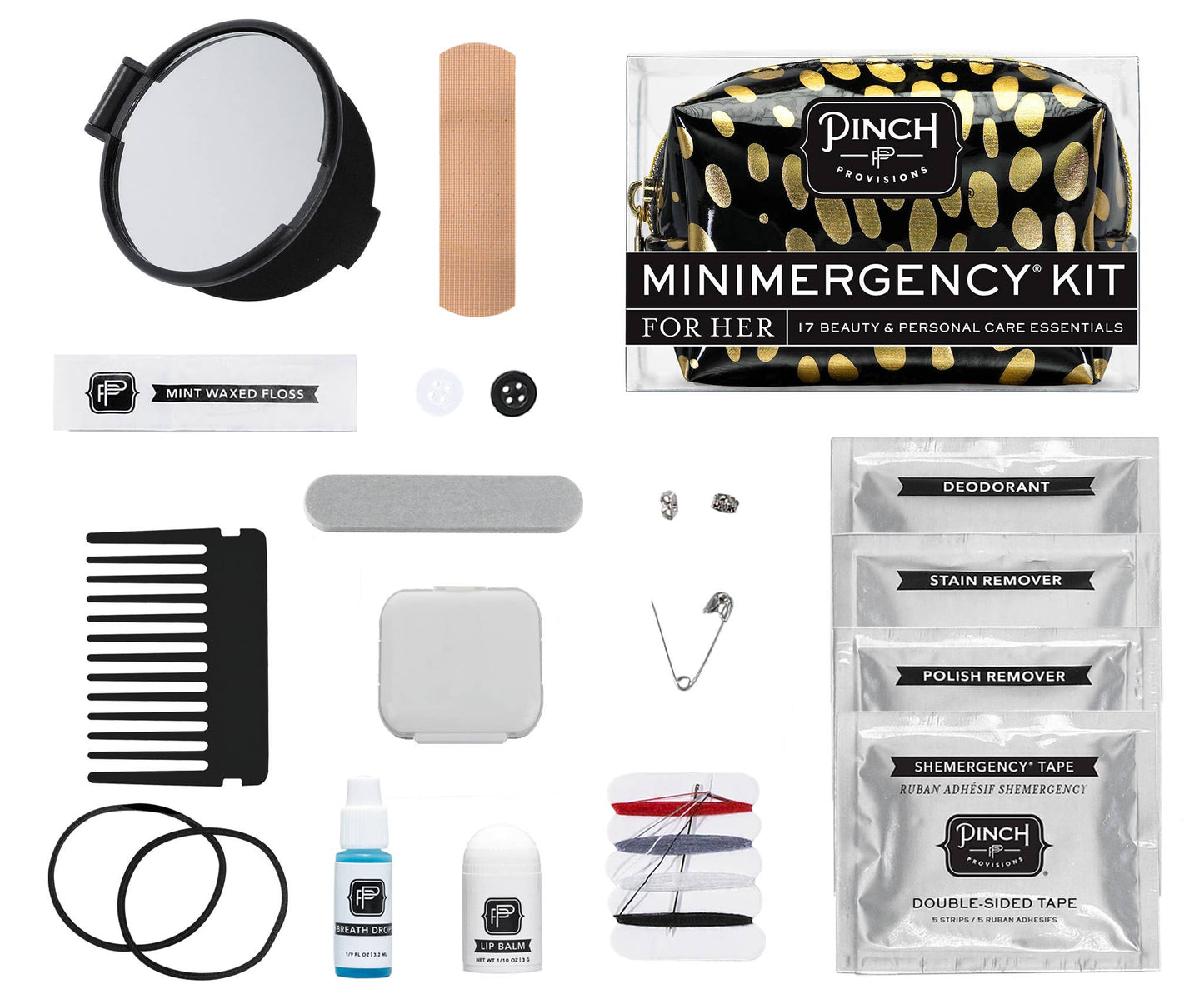 Pinch Provisions - Spotted Minimergency Kit: Pink