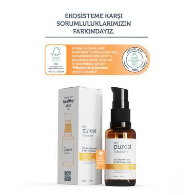 The Purest Solutions Vitamin C Serum - Brightening, Anti-aging Skincare for Uneven Skin Tone