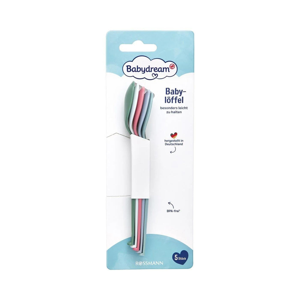 Babydream Baby Feeding Spoons for Gentle Mealtime 5 Pack