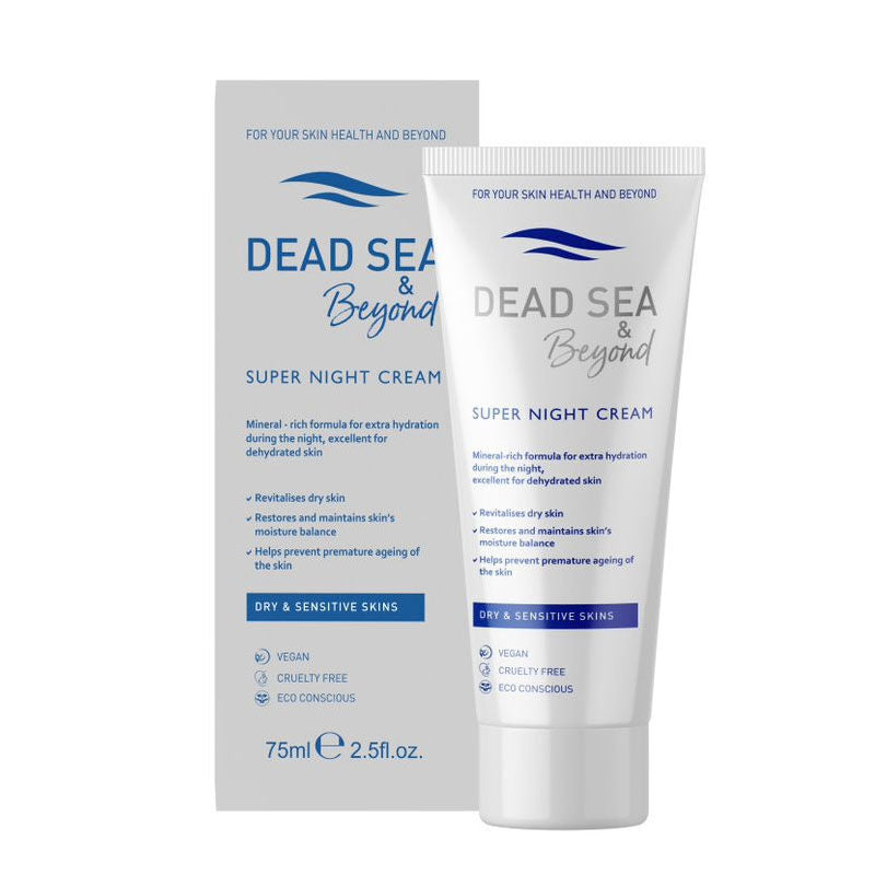 Dead Sea Beyond Super Night Cream for Dry Skin 75 ml