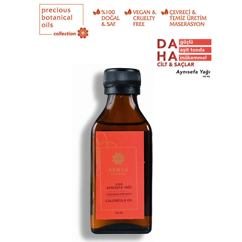 Densa Essential Calendula Oil Pure Cold Pressed 100 ml