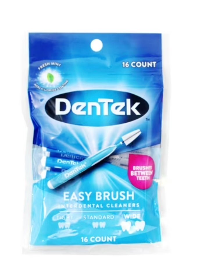 Dentek Easy Brush Interdental Cleaners, Mint
