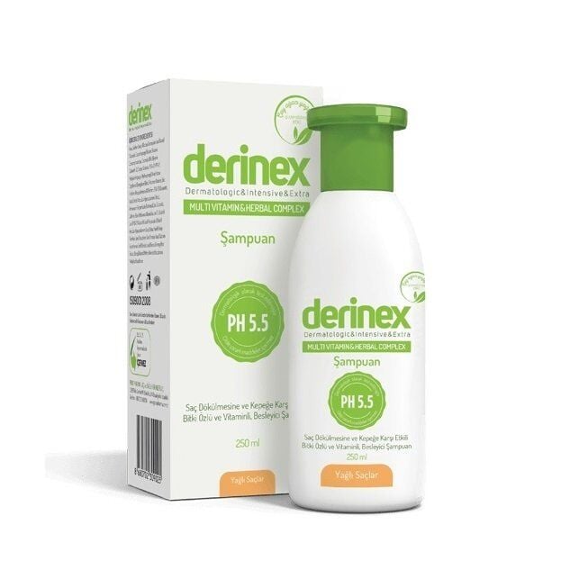 Derinex Hair Care Shampoo for Oily Hair 250 ml