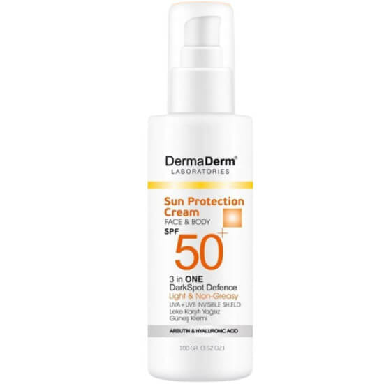 Dermaderm SPF 50 Sunscreen Spray for Sun Protection 100 ml