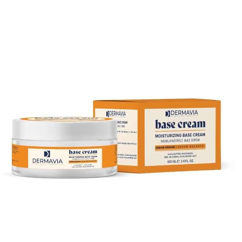 Dermavia Base Cream Hydrating Moisturizing Base 100ml