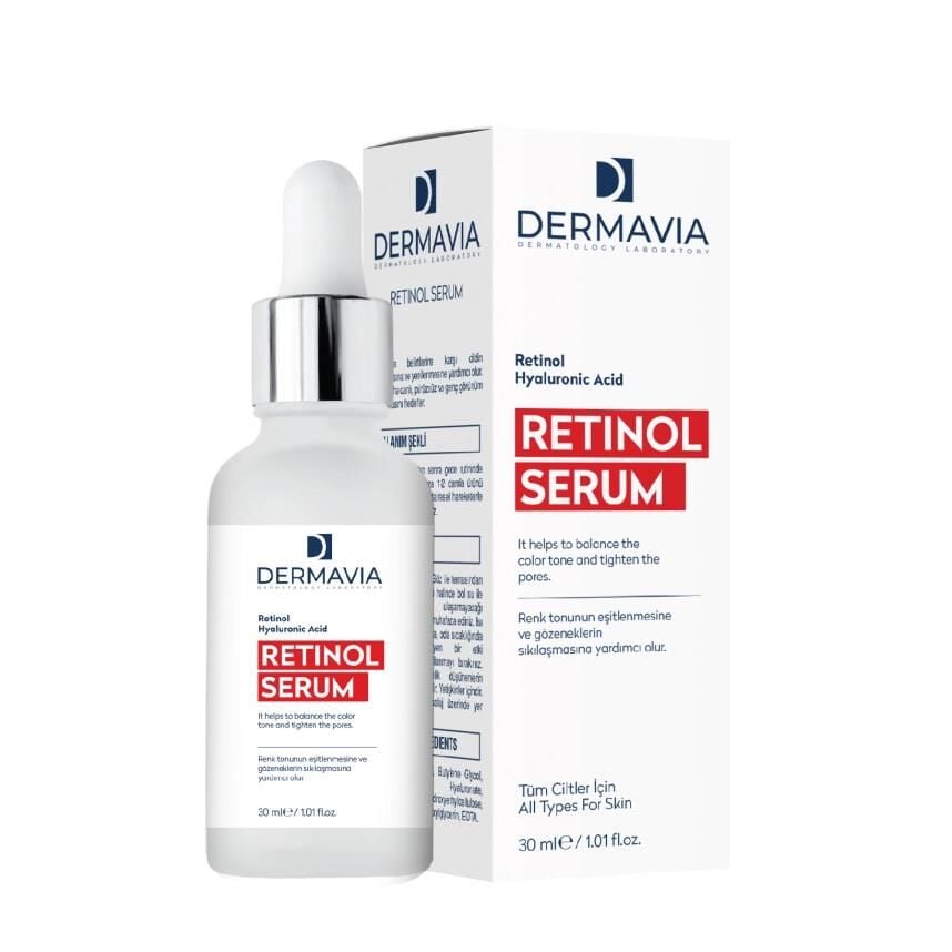 Dermavia Retinol Serum with Hyaluronic Acid 30 ml