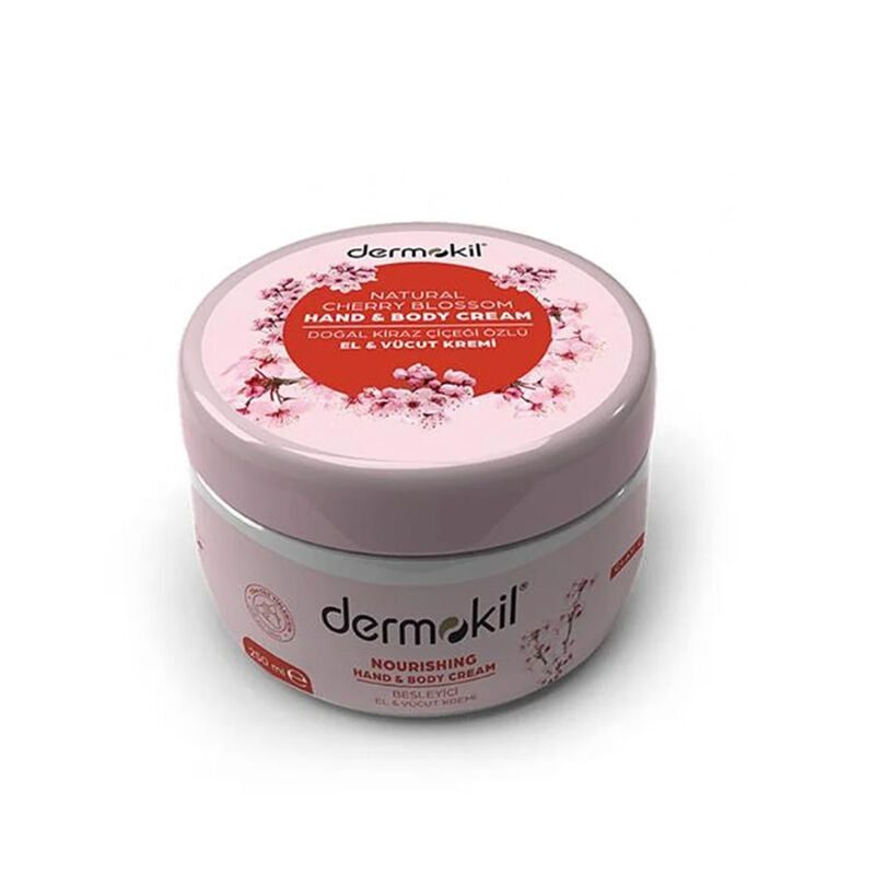 Dermokil Cherry Blossom Hand & Body Cream with Clay 250ml