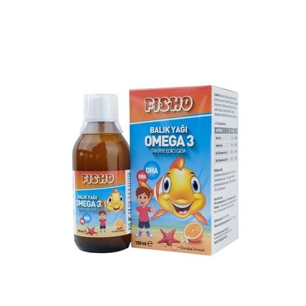 Dermolife Fisho Fish Oil Syrup with Omega-3 & Zinc 100ml