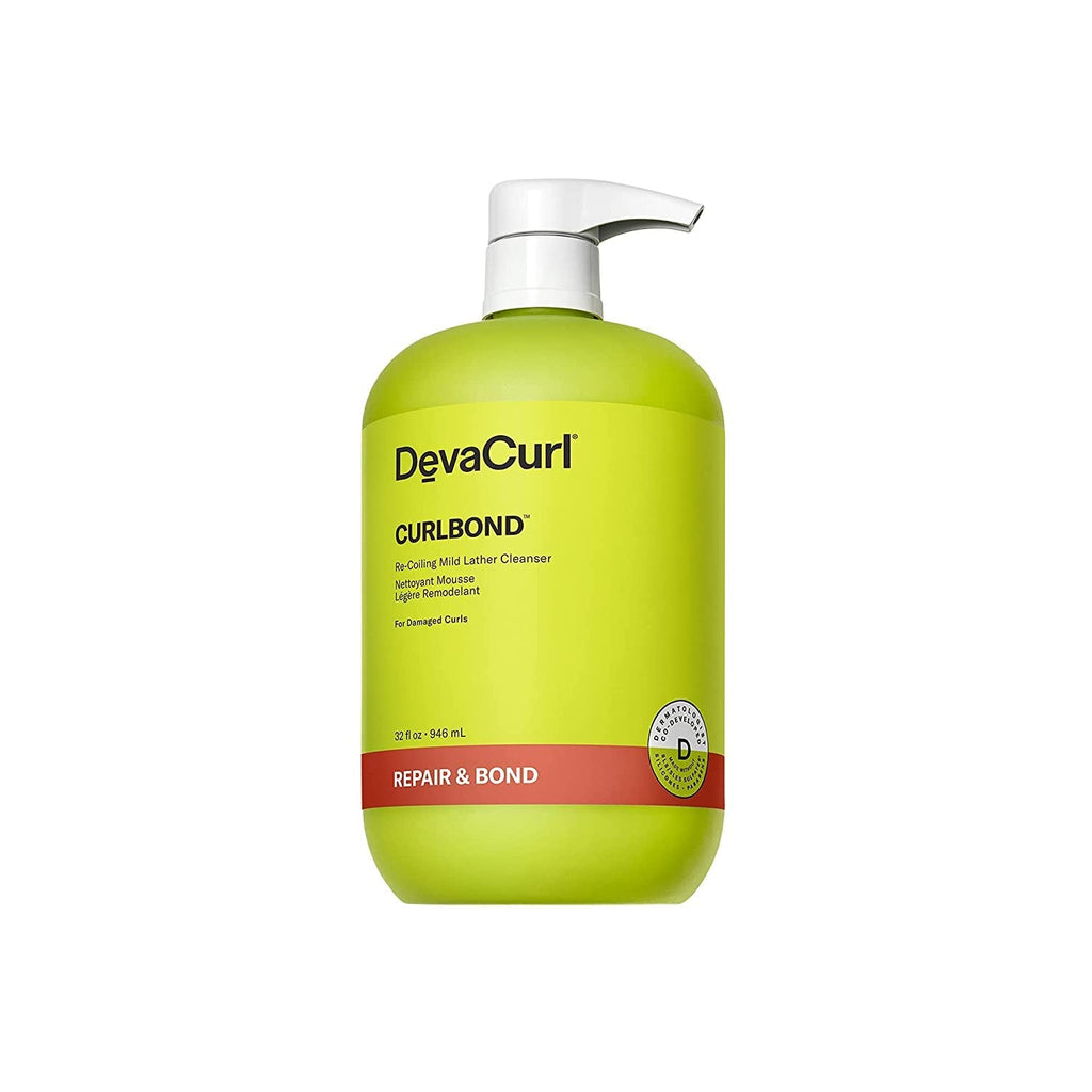 DevaCurl CurlBond Re-Coiling Mild Lather Cleanser Curly Hair 32 fl oz