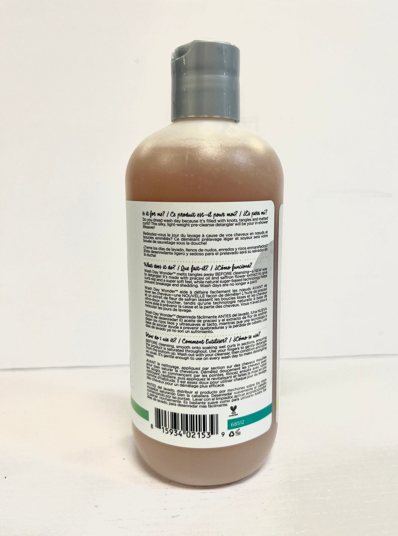 DevaCurl Wash Day Wonder Pre-Cleanse Slip Detangler 12 fl oz