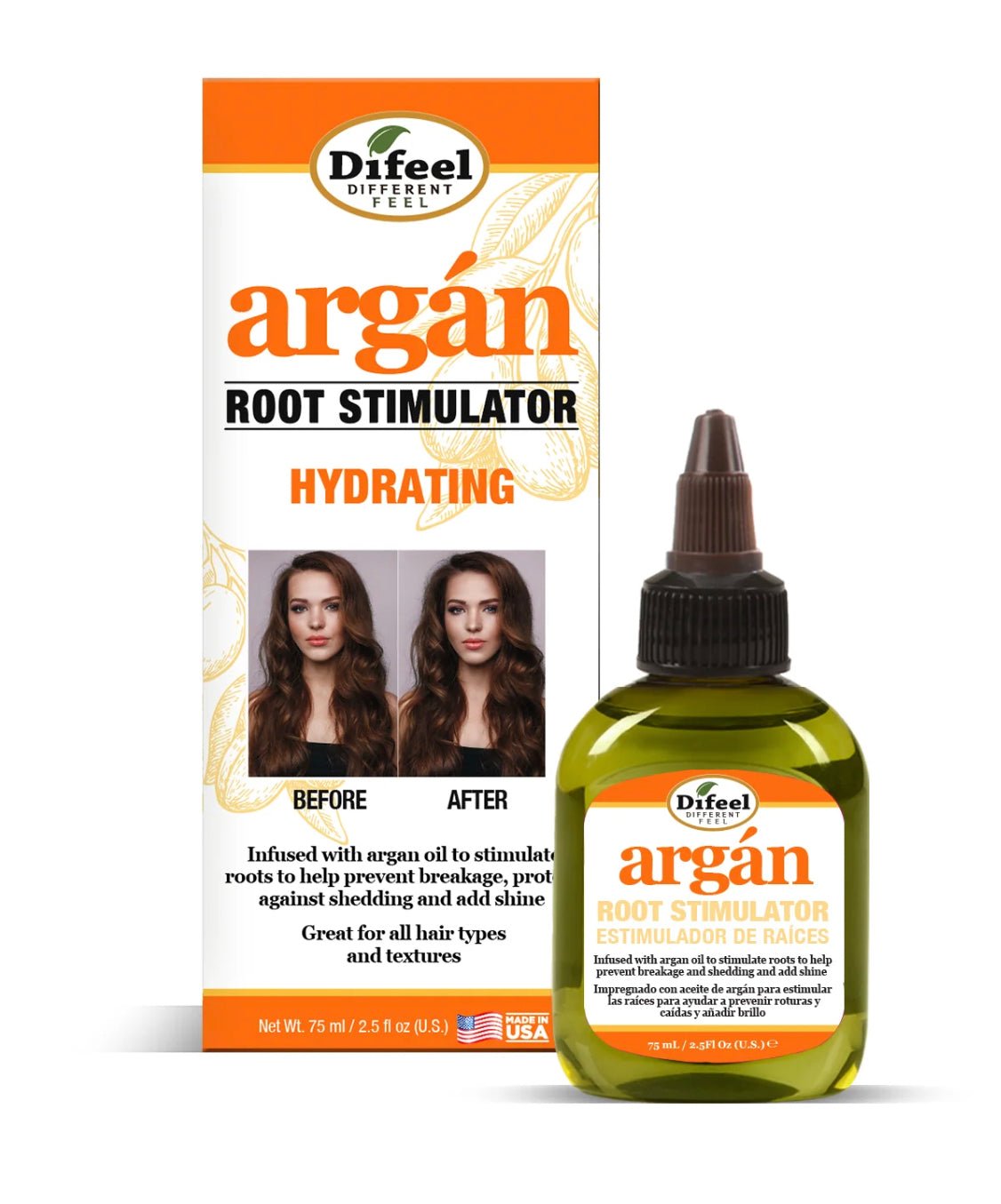 Difeel Argan Hydrating Hair Root Stimulator