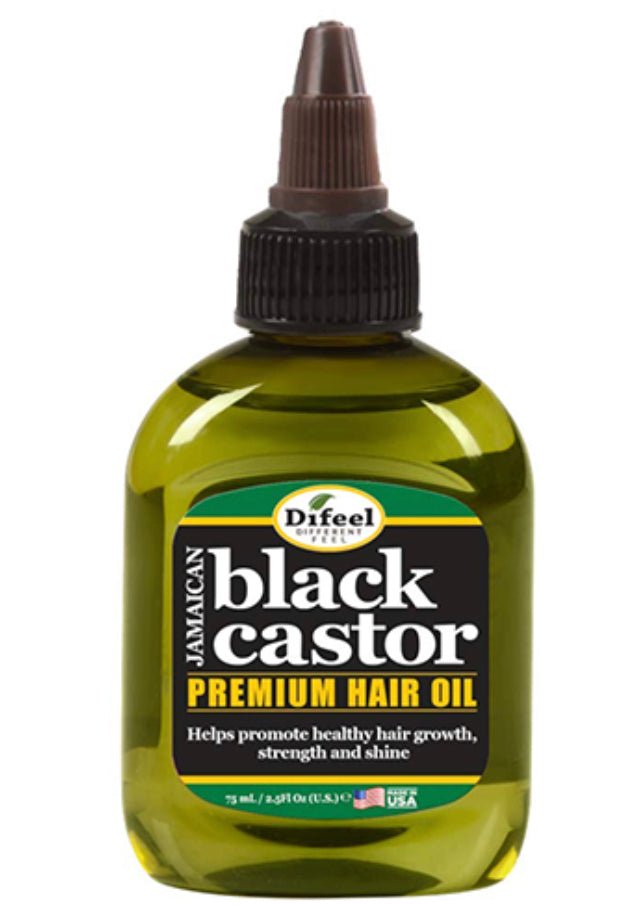Difeel Superior Growth Jamaican Black Castor Premium Hair Oil, 2.5 oz