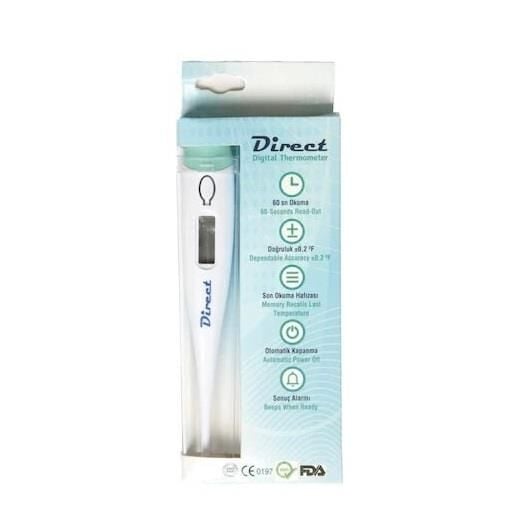 Direct Nexus Digital Thermometer for Accurate Body Temperature