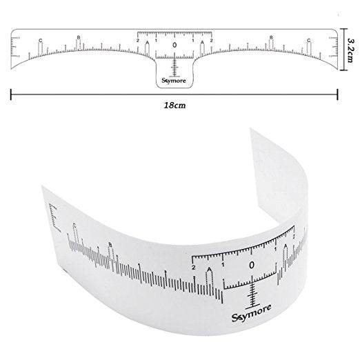 Disposable Eyebrow Ruler Sticker